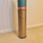 Thumbnail: 1973 105mm Antique STEEL Shell Casing With Plastic 3d Printed Projectile | Vietn