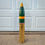 Thumbnail: VINTAGE WW2 105MM 1944 Artillery Shell Casing With Plastic Painted Projectile