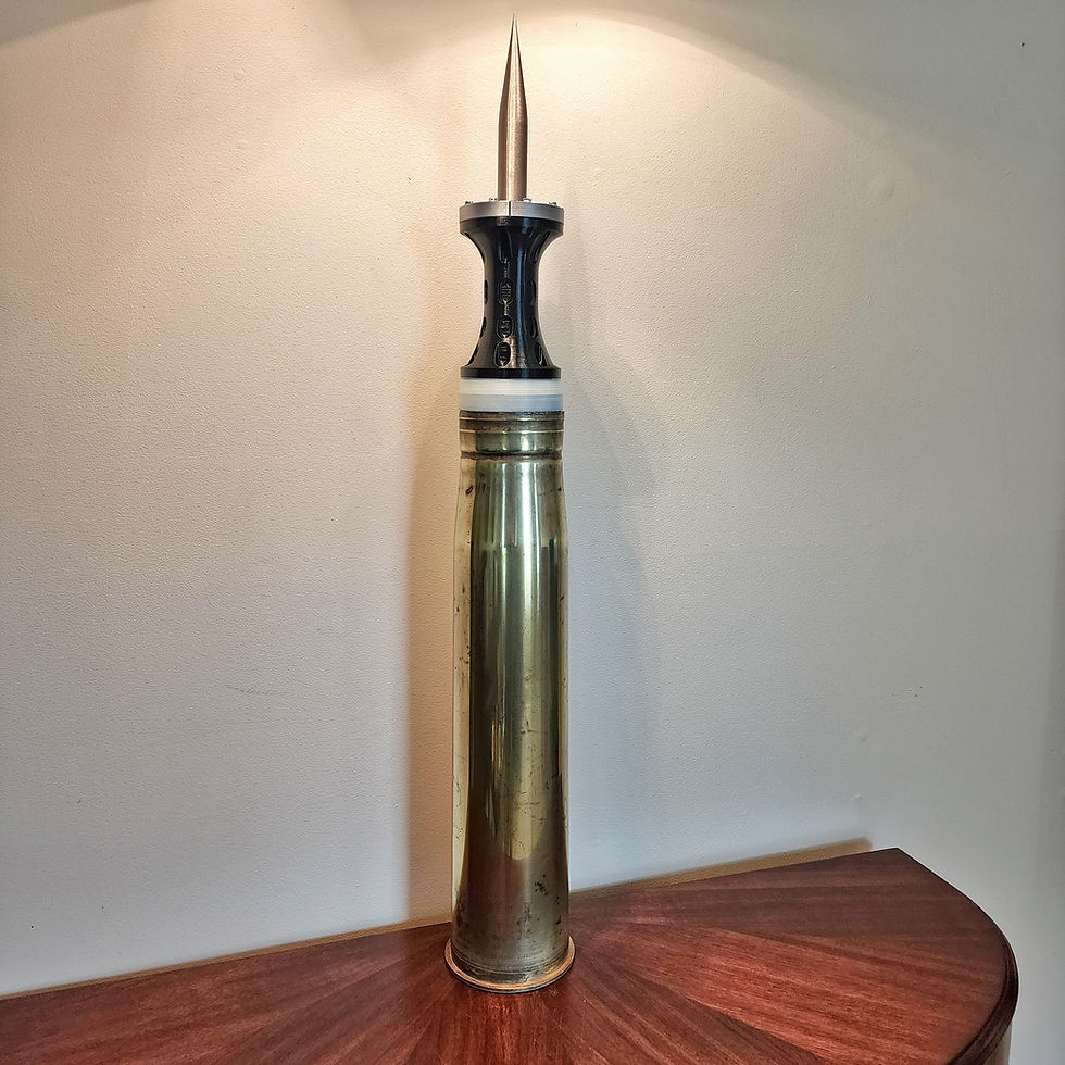 VINTAGE Tank 105MM 1963 Shell Casing With Plastic Sabot AP 3d printed Pr