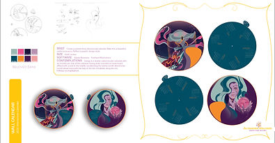 interactive calendar design original vector illustration movable print design