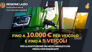 Regione Lazio - Sostituzione Veicoli Commerciali Inquinanti