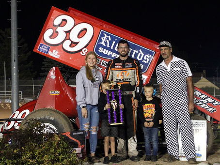 Thiel returns to MSA 360 Sprint Car roots with Plymouth A-main win, McMullen earns fifth MSA title