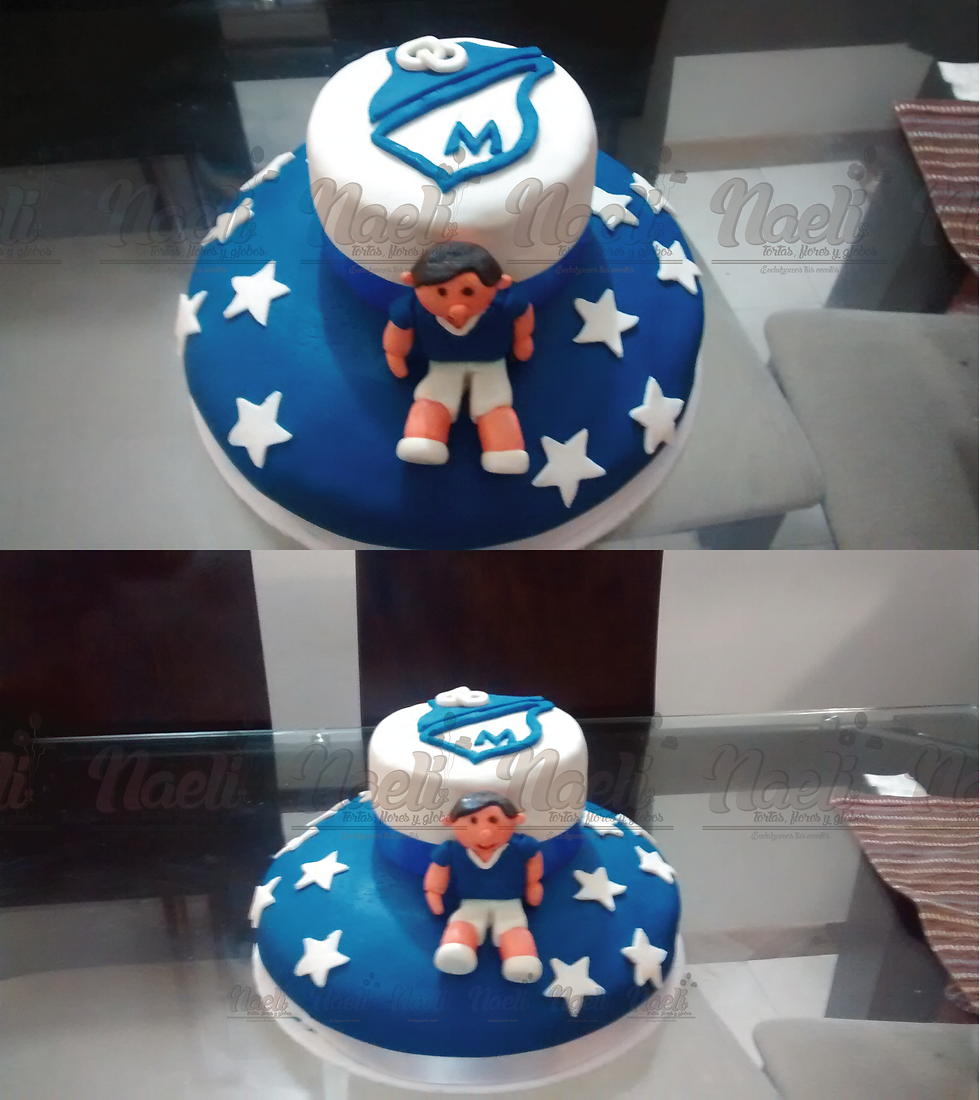 Torta Naeli con Diseño de Millonarios