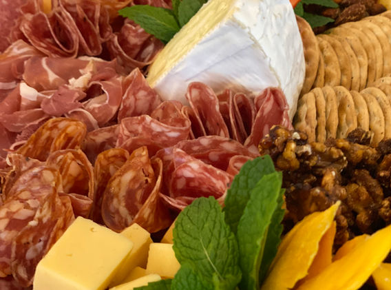 Charcuterie Tray at Scotts Valley Event at Bruno's Bar and Grill