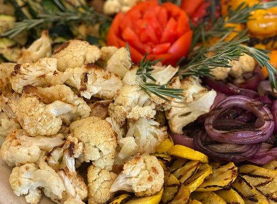 Roasted Vegetable Tray at Bruno's in Scotts Valley