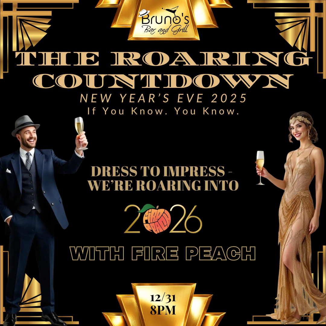 The Roaring Countdown: Bruno’s Speakeasy New Year’s Eve 2025