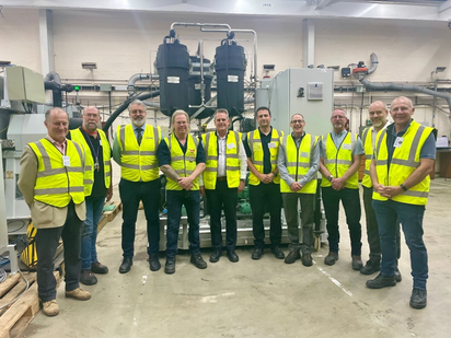 Advanced Vacuum Drying Trials  - a Visit from Key Stakeholders