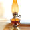 Thumbnail: Vintage Sail Boat Brand Kerosene Lamp with Chimney