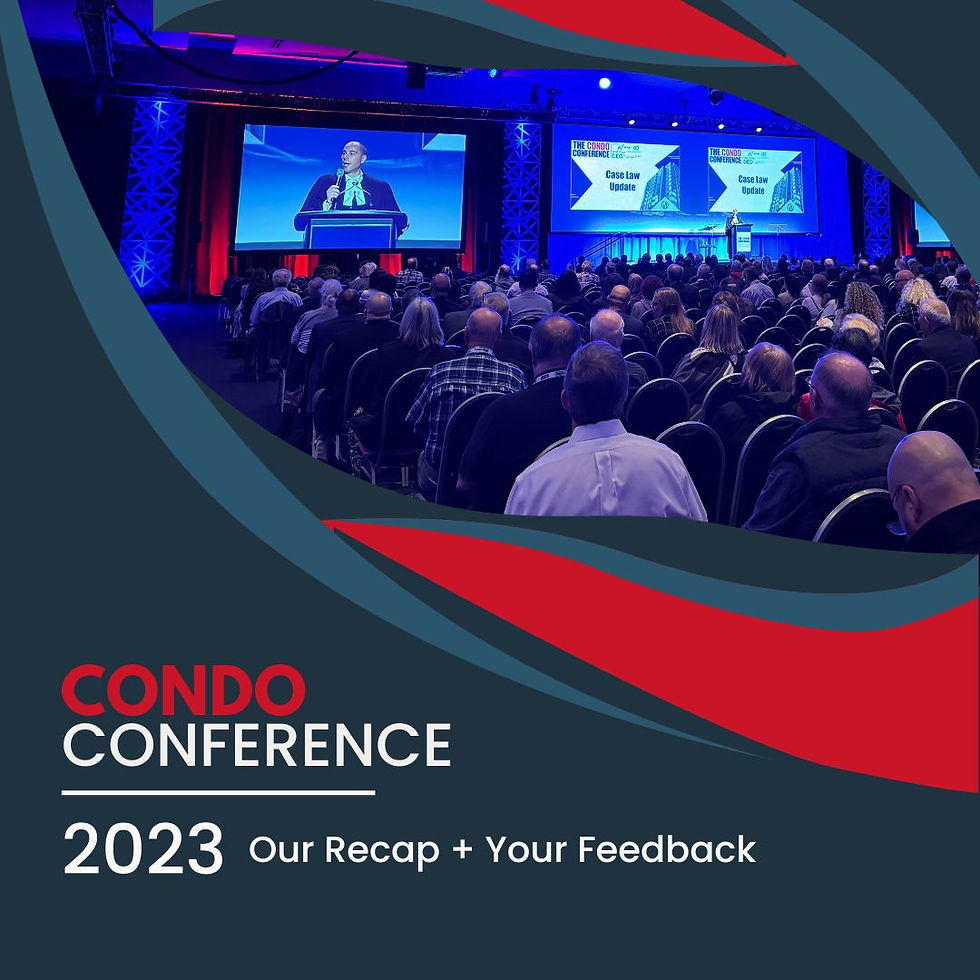 Image of attendees attending a seminar at the Condo Conference 2023