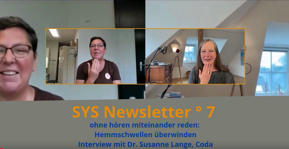 Interview mit Dr. Susanne Lange, CODA