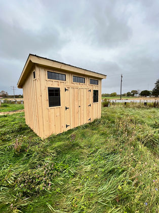 The McCoy Shed, front corner view