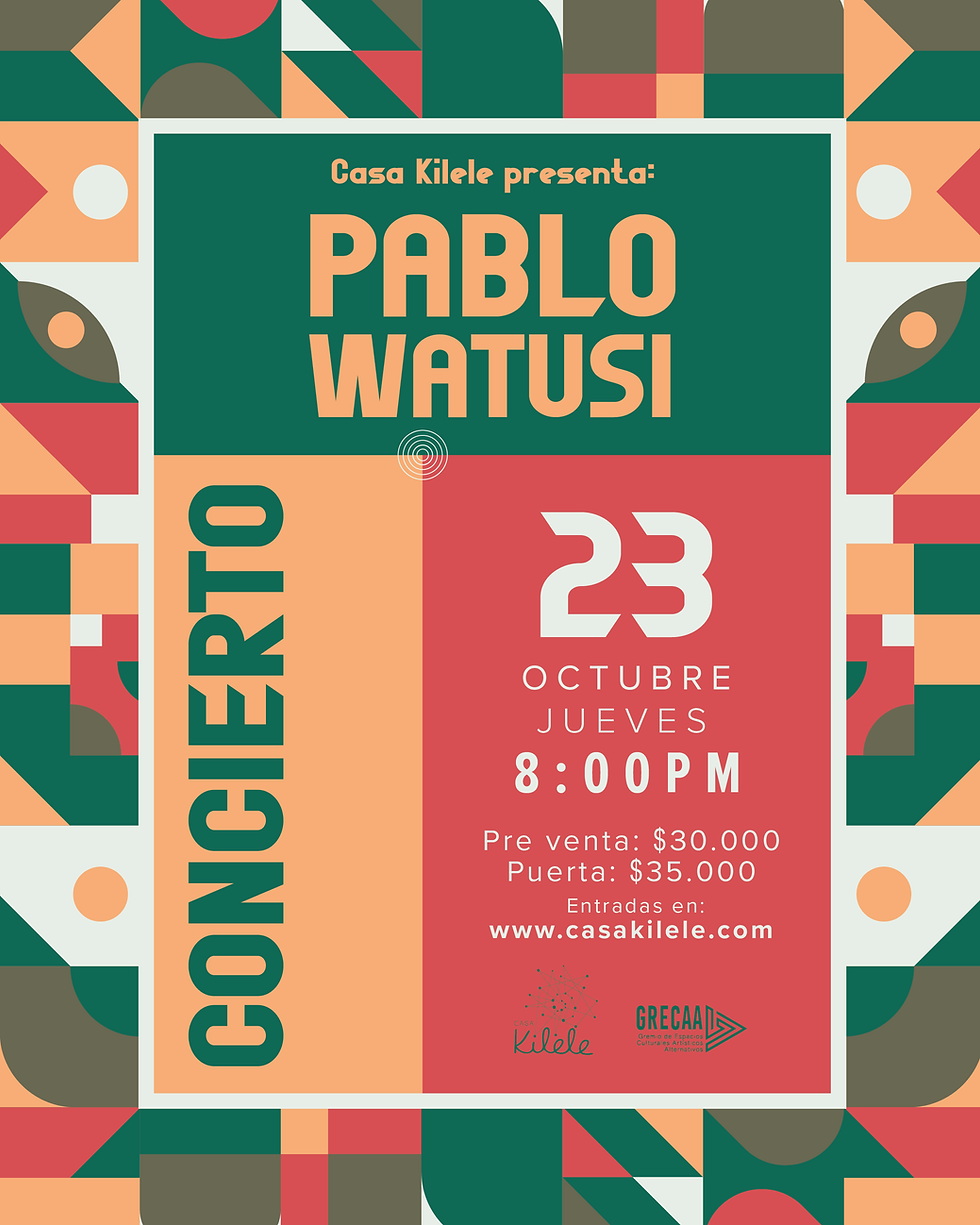  PABLO WATUSSI EN CONCIERTO 