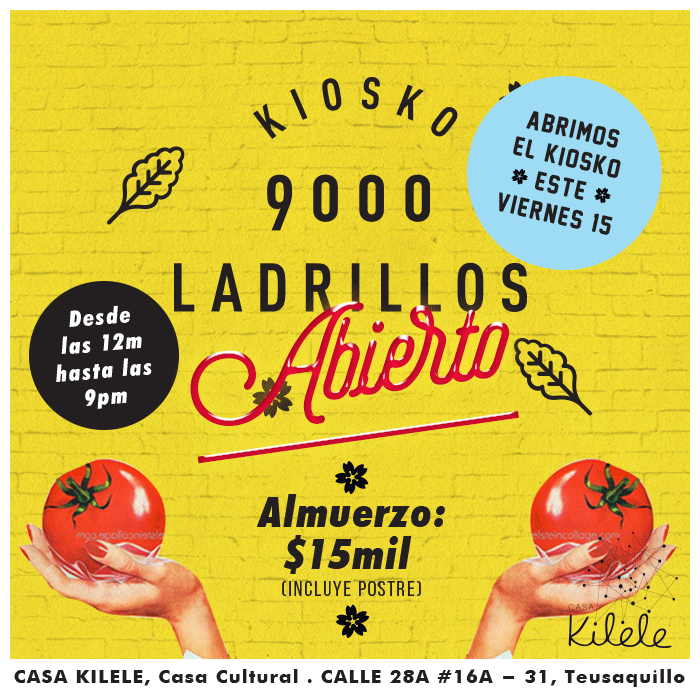 Kiosko 9000 Ladrillos ABIERTO