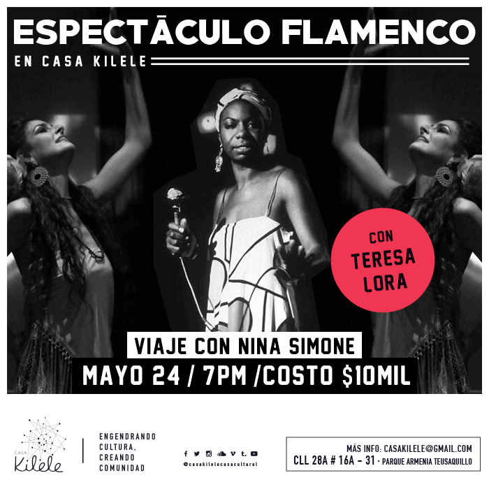 Espectáculo Flamenco: "Viaje con Nina Simone" - Teresa Lora