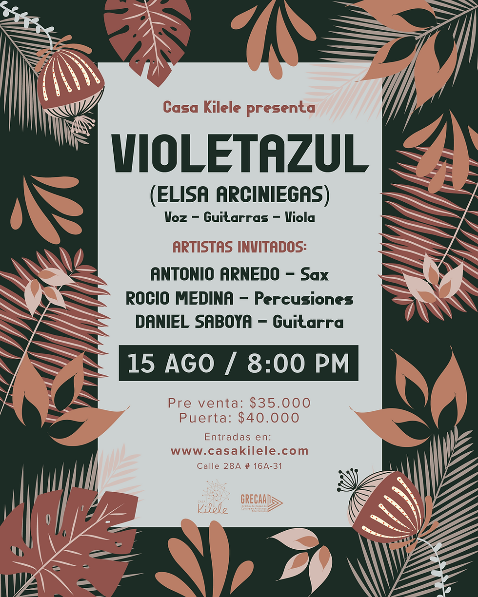 VIOLETAZUL EN CONCIERTO