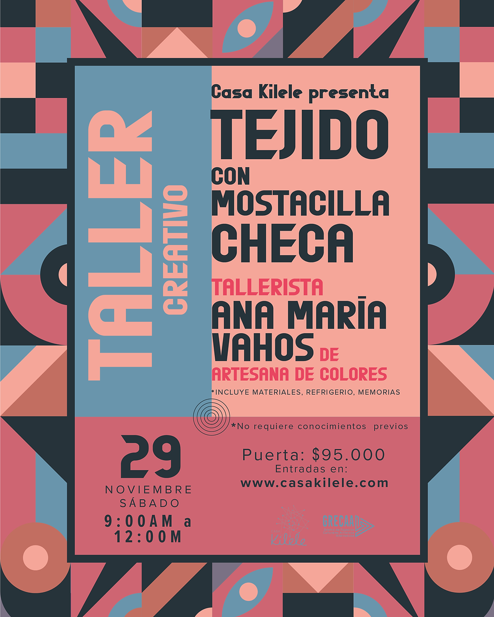 Taller Creativo: Tejido con Mostacilla Checa | Artesana de Colores