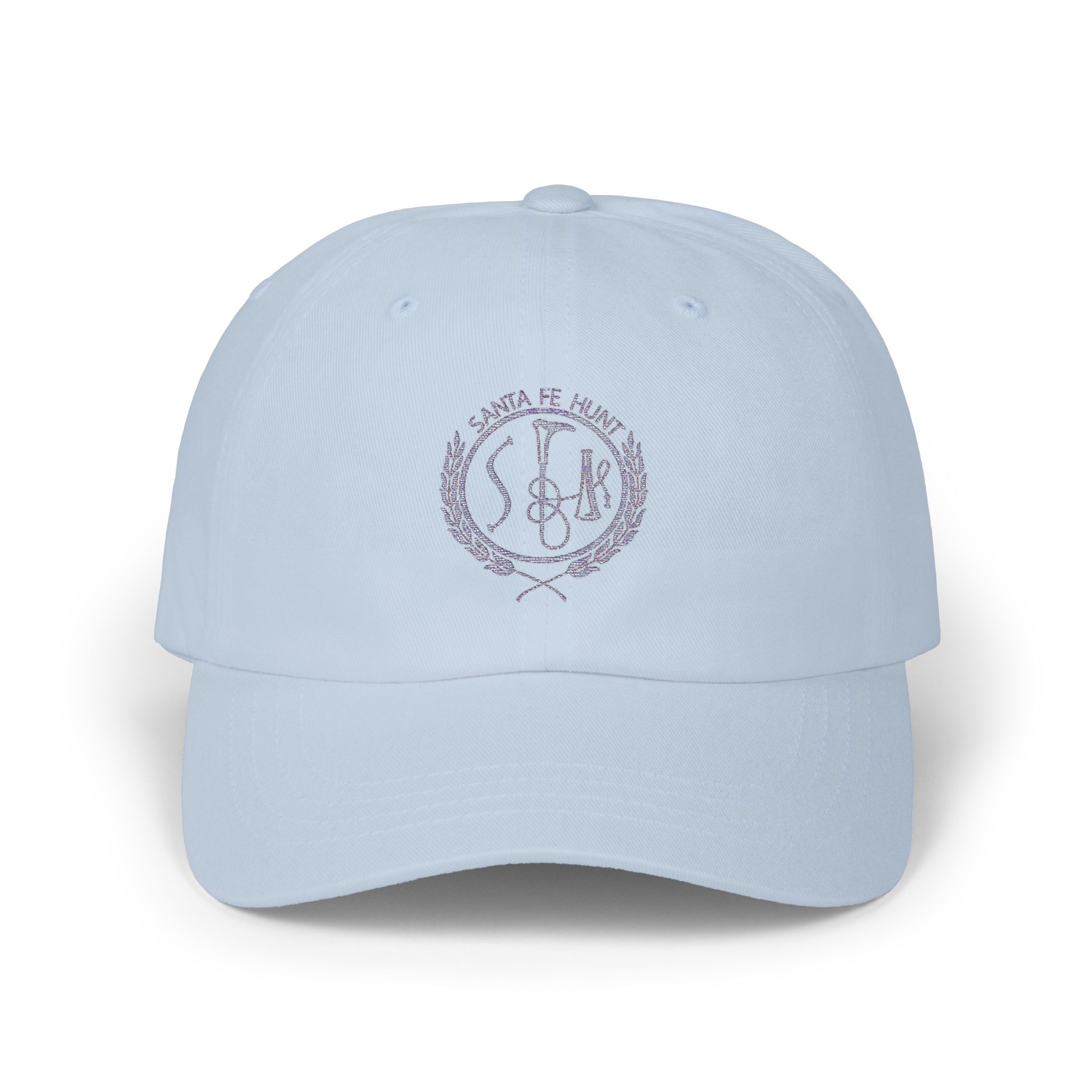Santa Fe Hounds Classic Dad Cap — Embroidered Crest Hat