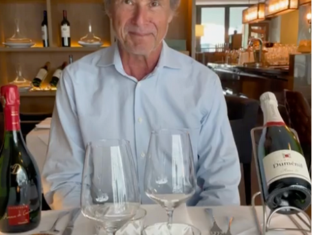 Wie ich Champagner trinke