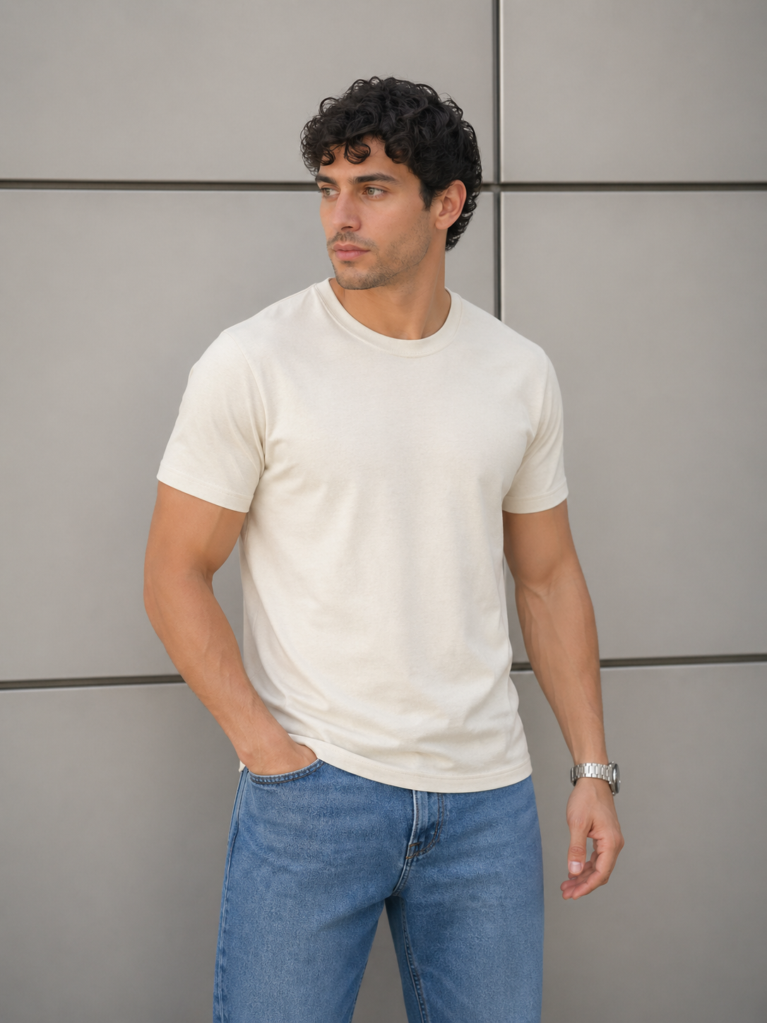 Tshirt Básica Algodão Egípcio