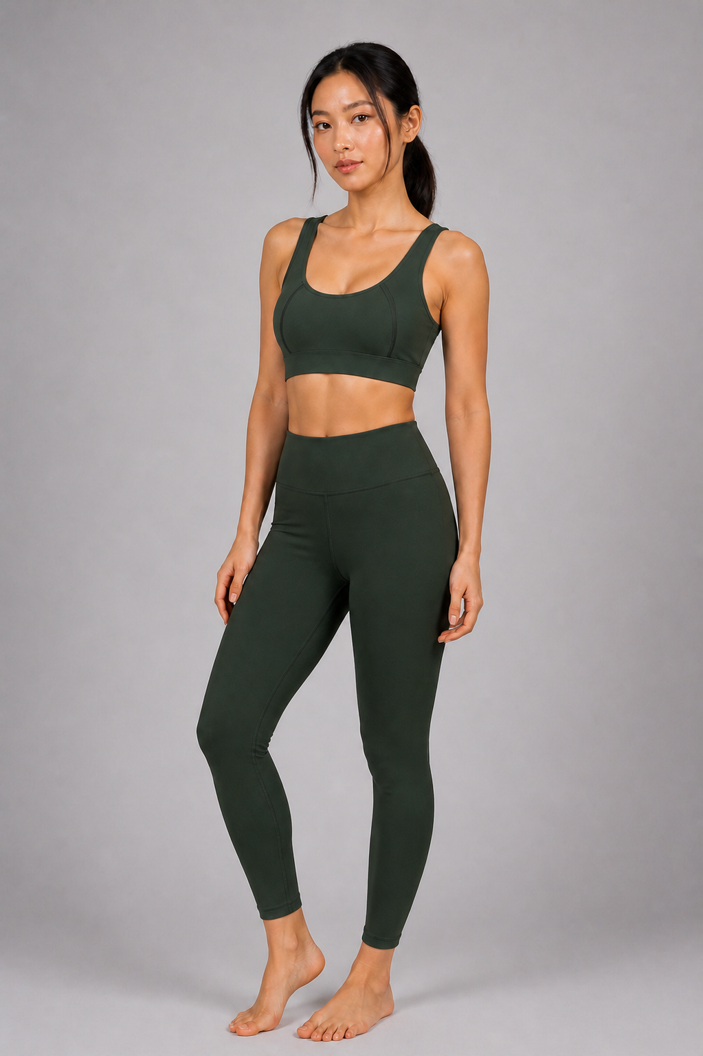 Calça Legging Sem Costuras Laterais