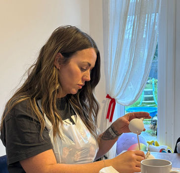 Pottery Painting session for customised ceramics