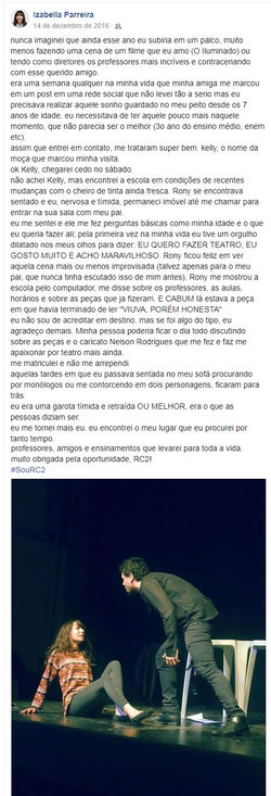 DEPOIMENTO - IZABELLA PARREIRA