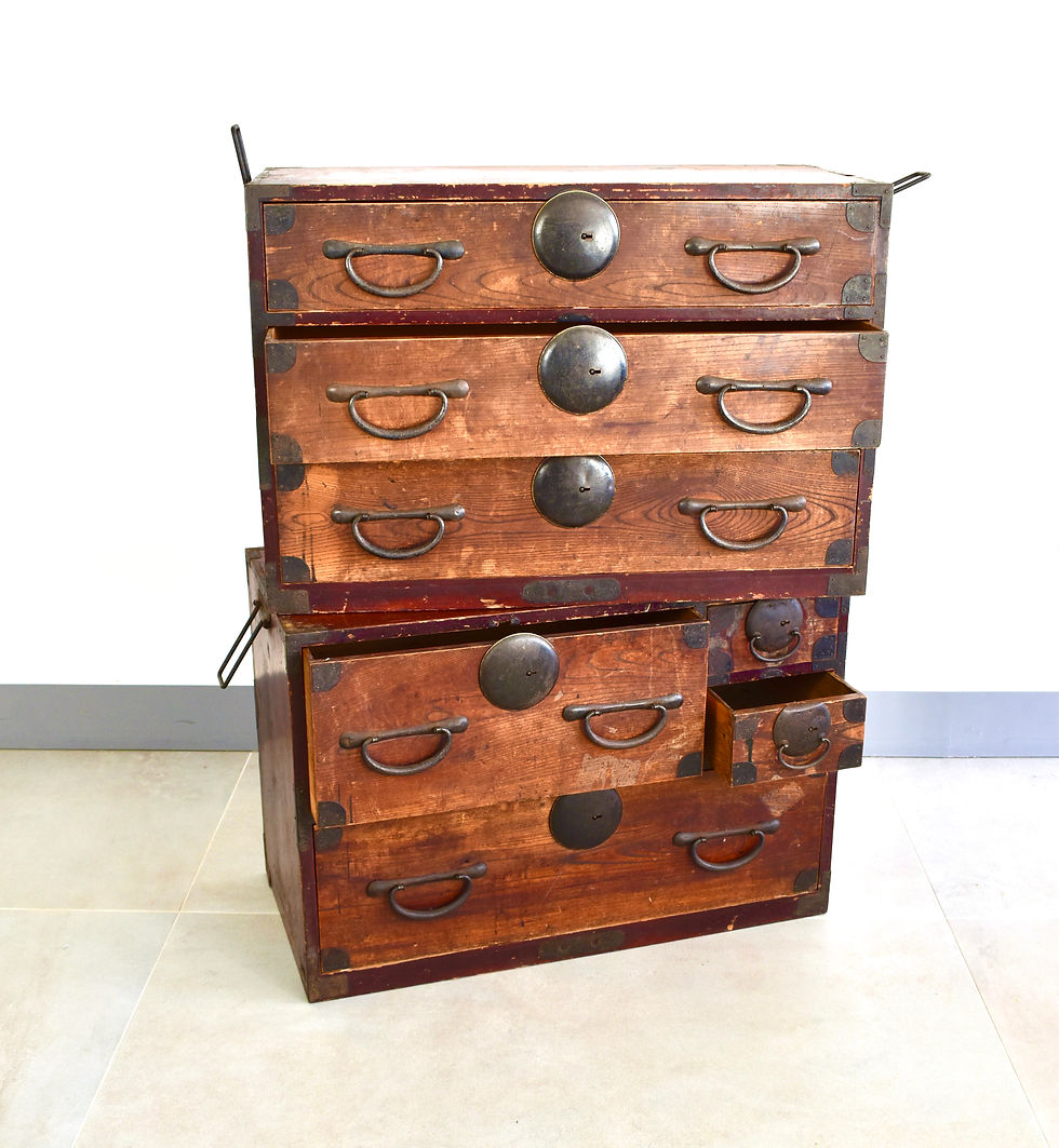 Thumbnail: Early 19th Century Japanese Tansu
