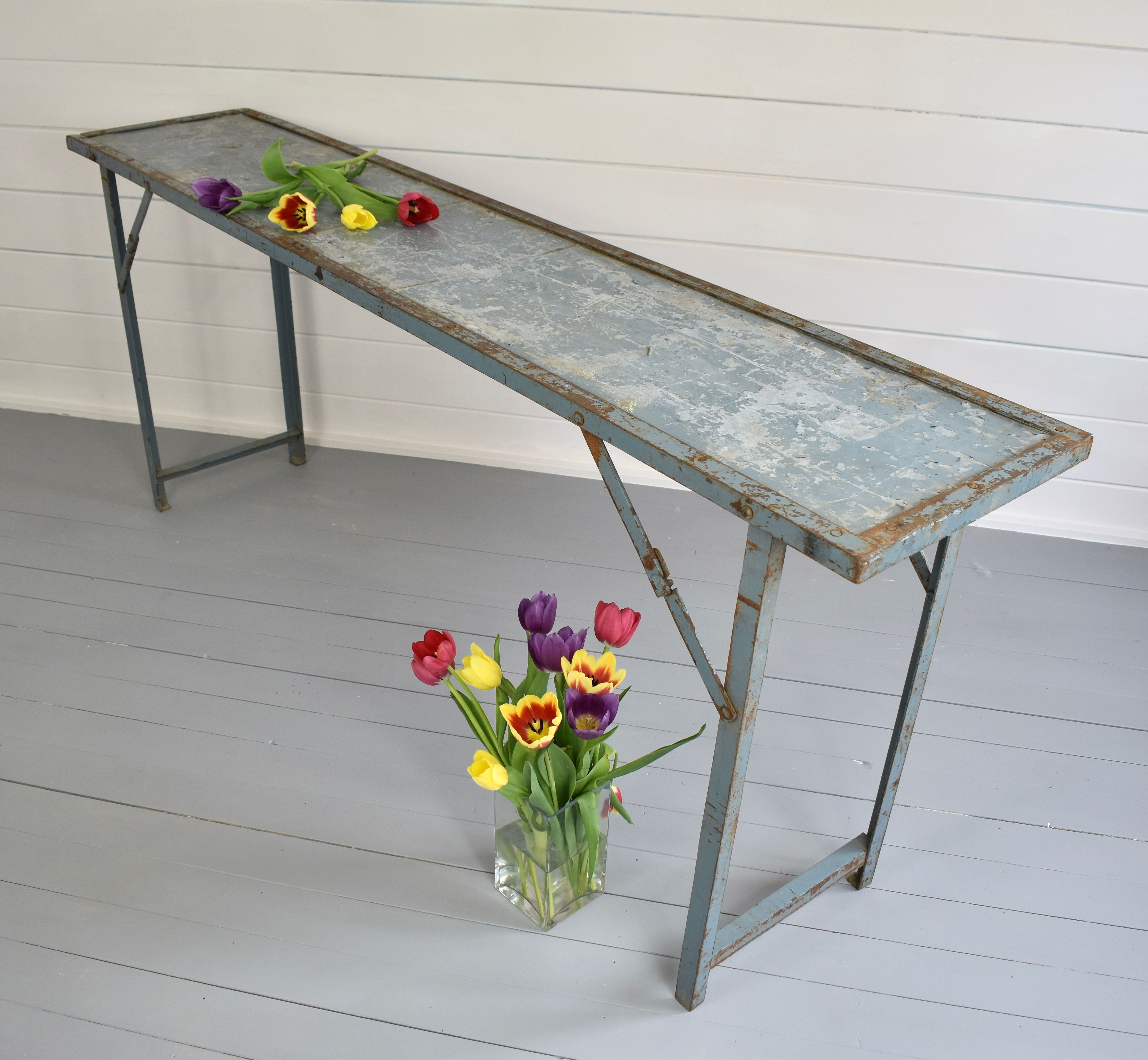 Vintage Florist Table