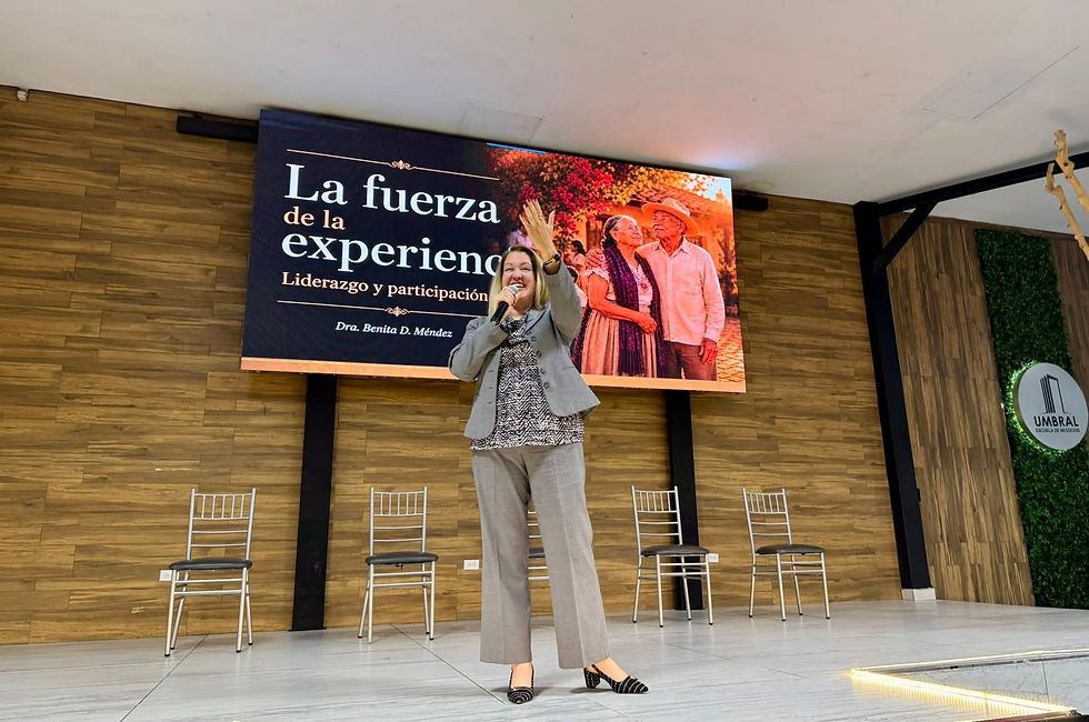Conferencia La Fuerza de la Experiencia con la Dra