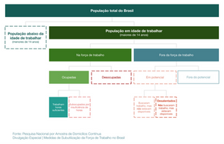 IBGE Classificação do mercado de trabalho