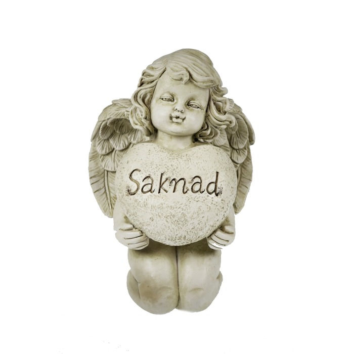 Ängel med text - Saknad