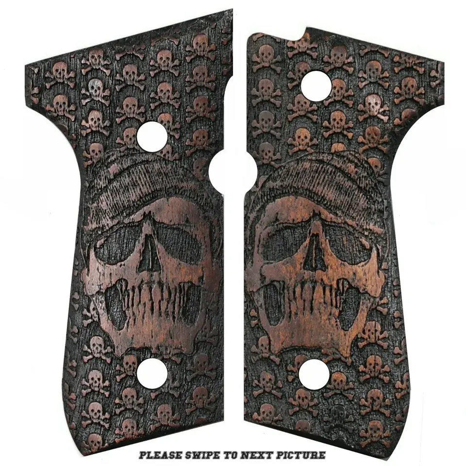 Beretta 92 FS 92F 92A1 92 A1 96 98 M9 M9A1 Wood Grips