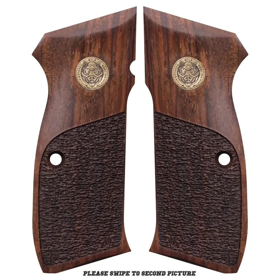 CZ 75B 85B  SP-01 Walnut Wood Grips