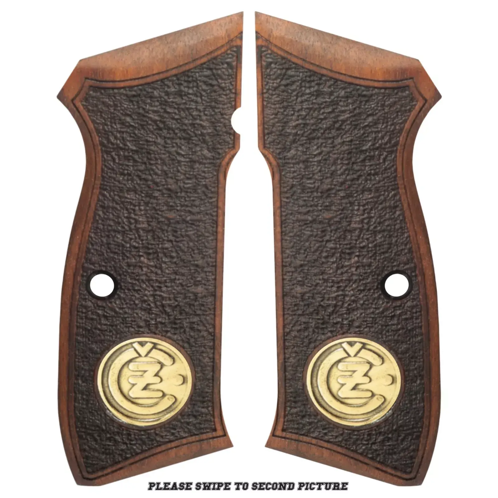 CZ 75B 85B  SP-01 Walnut Wood Grips