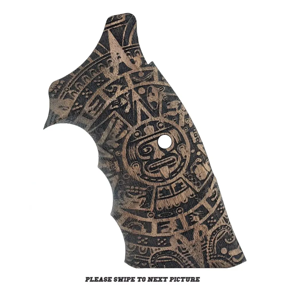 S&W K - L - X .38 .357 Frame Open Back Round Butt Grip