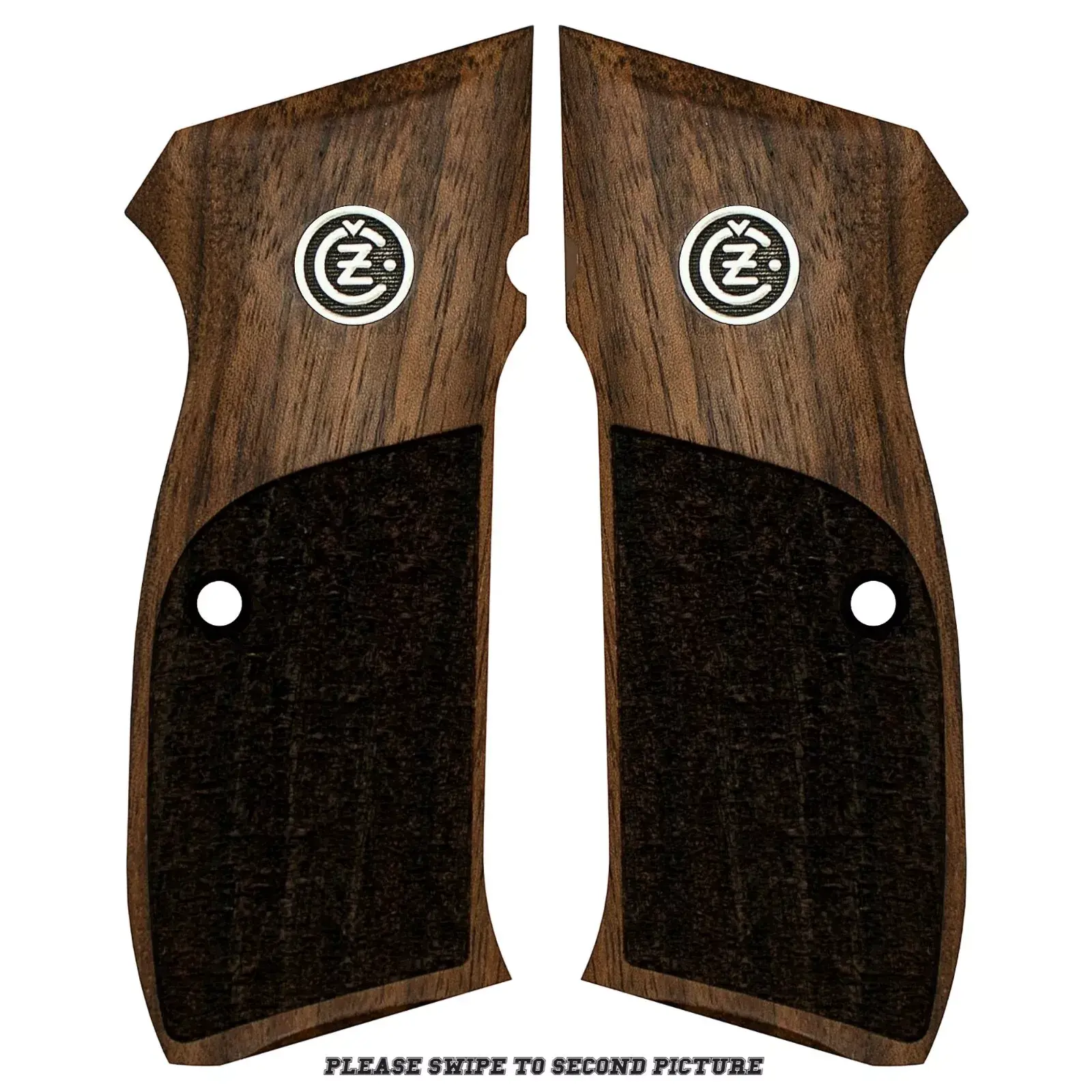 CZ 75B 85B  SP-01 Walnut Wood Grips