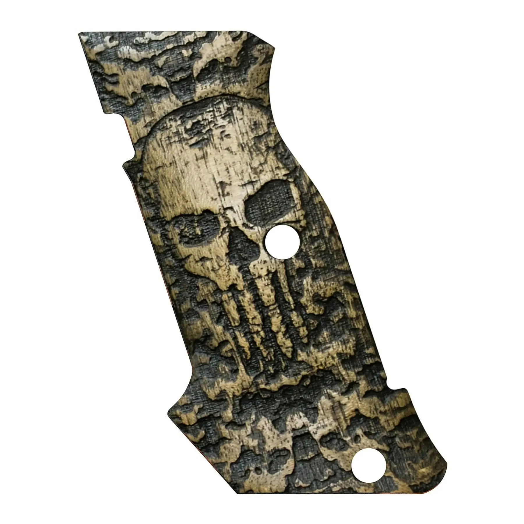 CZ Shadow 2 Target Grips Engraved Walnut Wood Gungrip