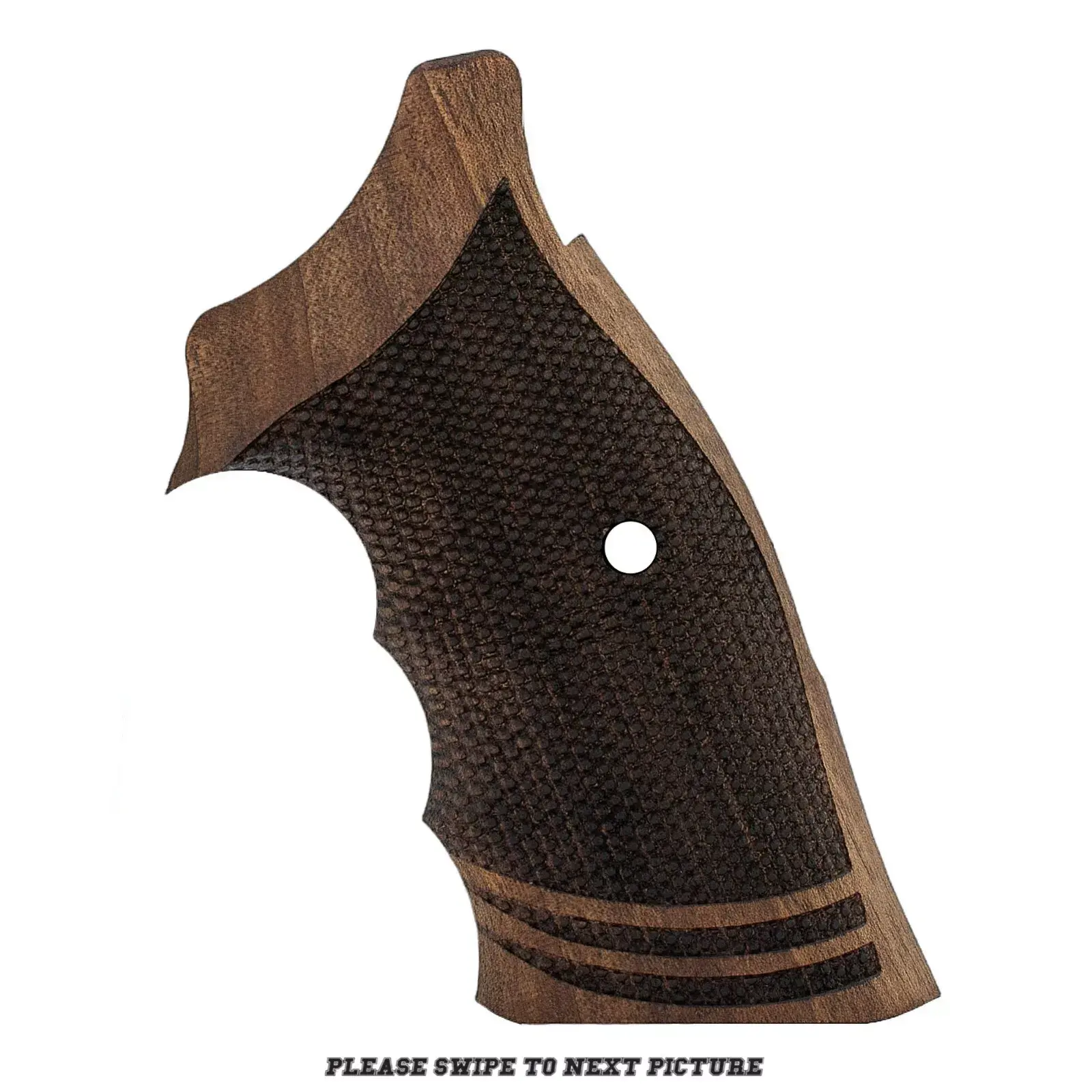 S&W KL - X .38 .357 Frame Open Back Round Butt Grip