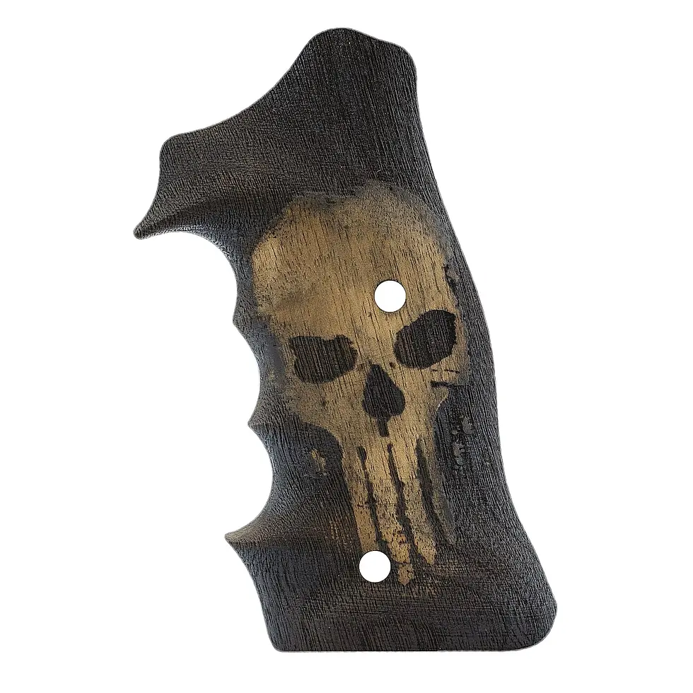 S&W 44 Roundbutt Target Wood Grips