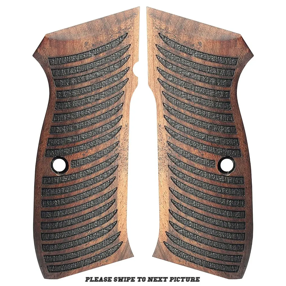 CZ 75B 85B  SP-01 Walnut Wood Grips