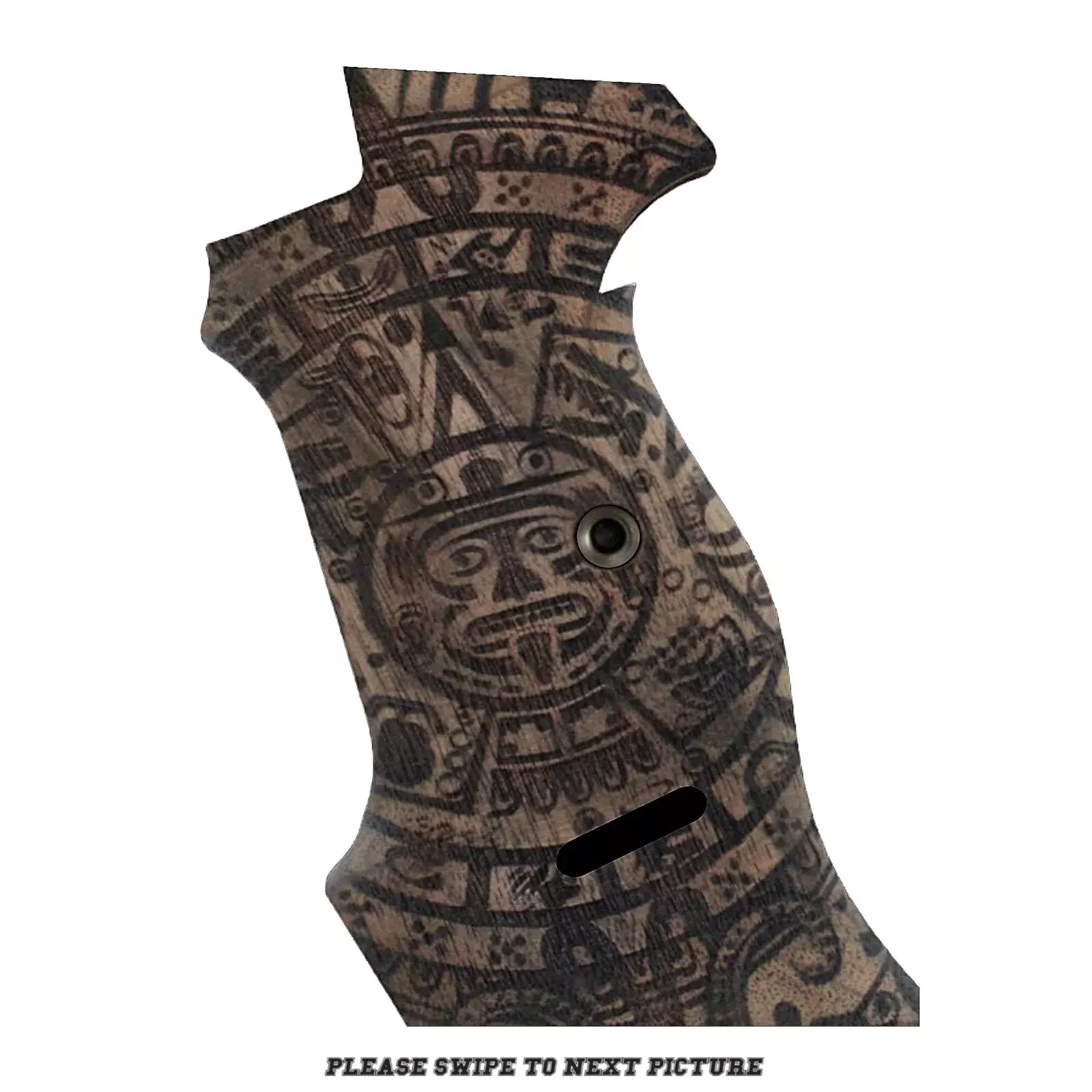 Sig P210 Target Grips Engraved Turkish Walnut Wood Pistol Grip