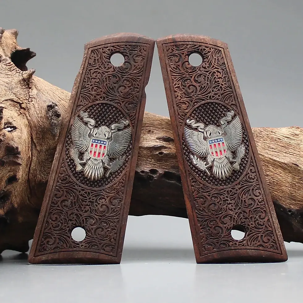 Thumbnail: Colt 1911 Walnut Wood Grips