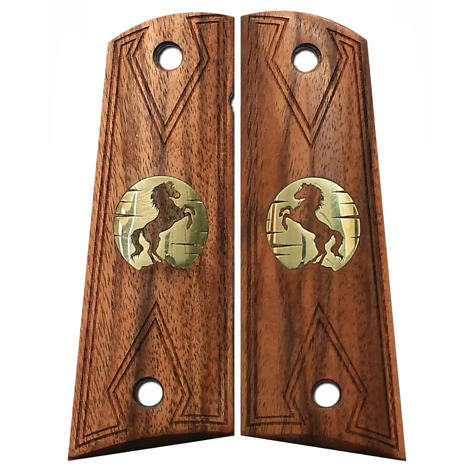 Thumbnail: Colt 1911 Walnut Wood Grips