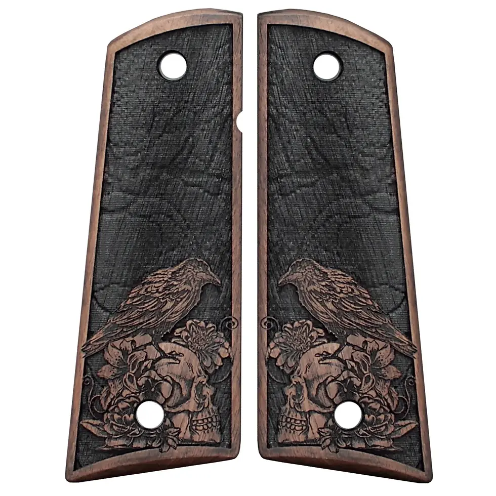 Thumbnail: Colt 1911 Walnut Wood Grips