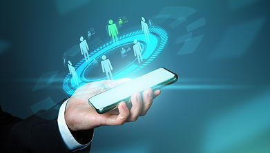 businessman-selects-new-employee-candidates-phone-futuristic-hologram-innovative-staffing-