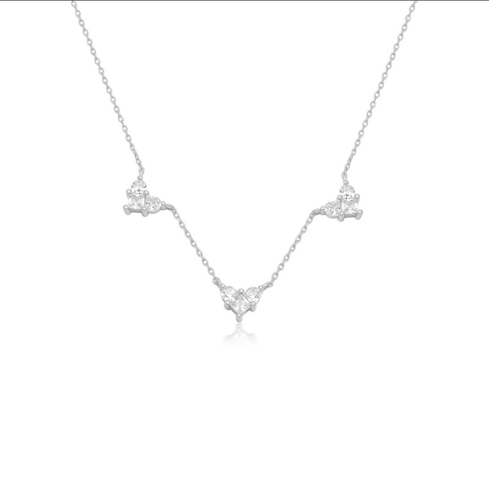 שרשרת שיבוץ לבבות