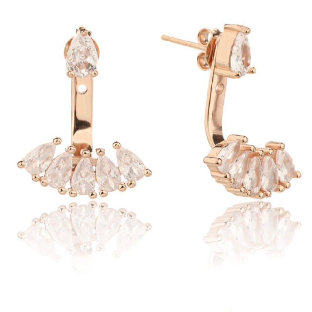 עגילי מניפה emily