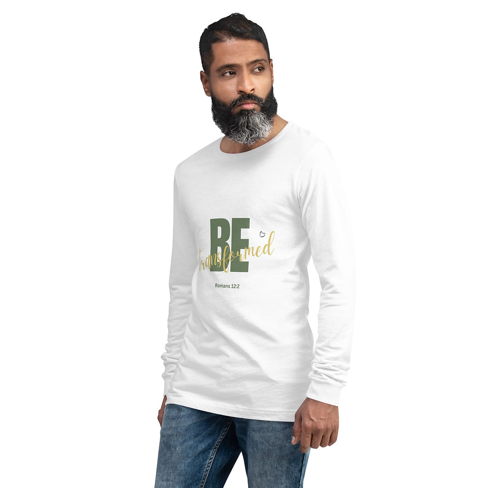 Thumbnail: Be Transformed Unisex Long Sleeve Tee