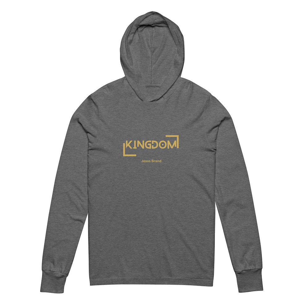 Thumbnail: Kingdom - Gold Unisex Hooded long-sleeve tee