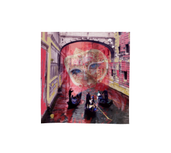 red-wall-gondola-16x16-poly-chiffon-scar